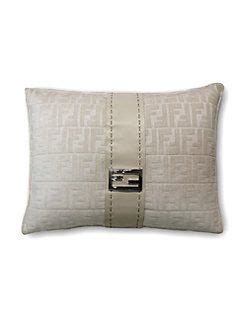 fendi leather pillows|fendi casa brand.